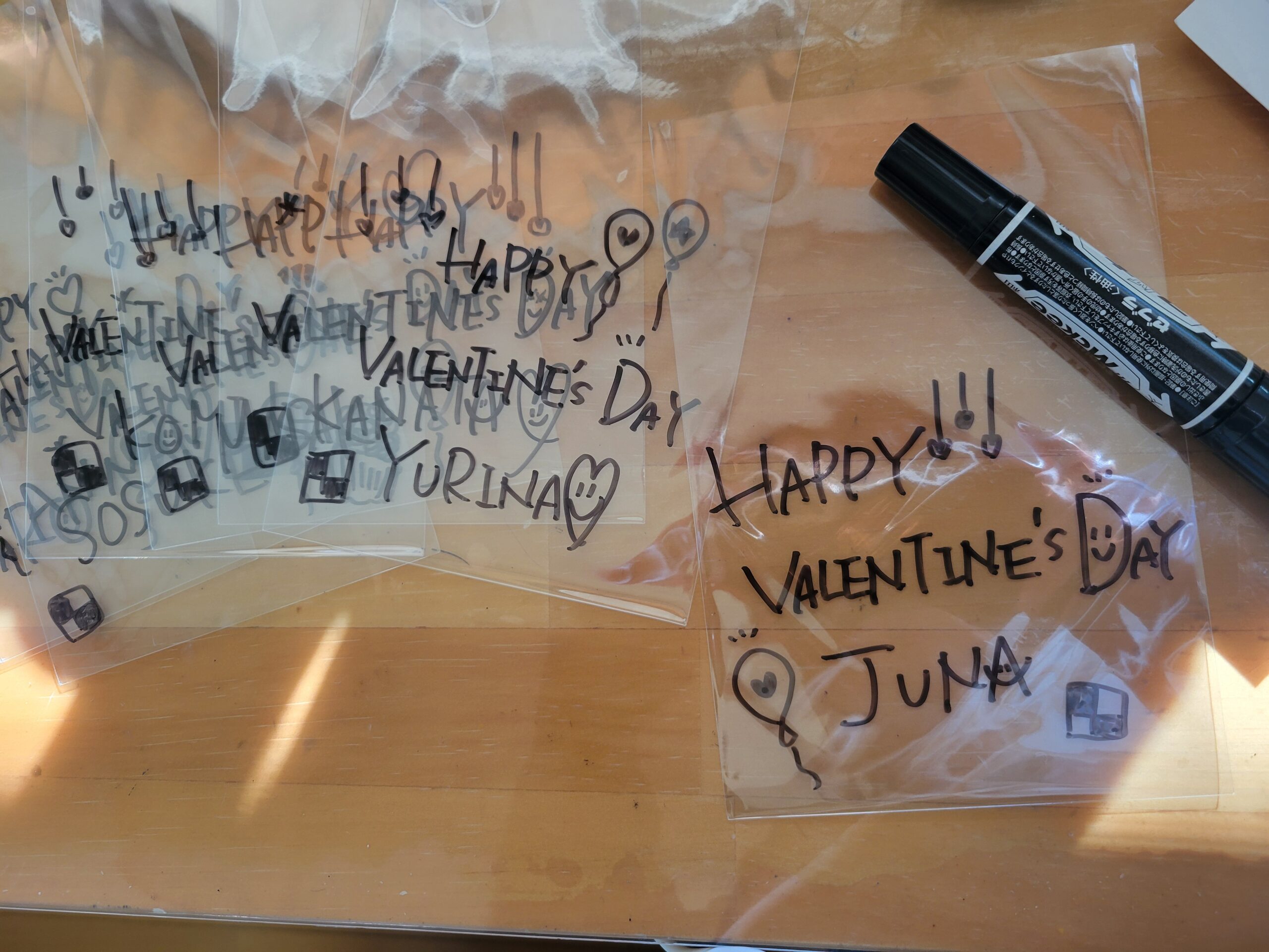 バレンタインの準備始めました。